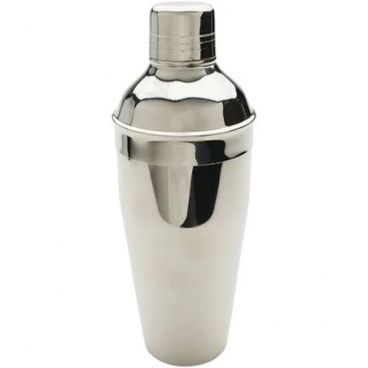 Winco BL-28P 28 oz. Stainless Steel Cocktail / Bar Shaker