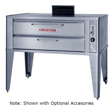 Blodgett 911P-SINGLE_LP 51” Wide Liquid Propane Single-Deck Pizza Oven With Quick Heat Technology - 27,000 BTU