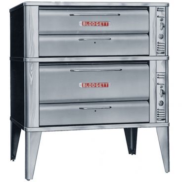 Blodgett 961-951_LP 60” Wide Liquid Propane Double-Deck Bakery Oven - 75,000 BTU
