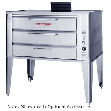 Blodgett 981-SINGLE_LP 60” Wide Liquid Propane Single-Deck Bakery Oven - 50,000 BTU