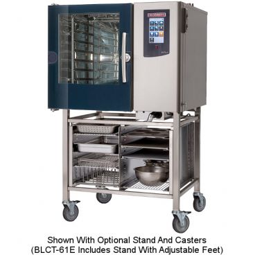 Blodgett Combi BLCT-61E 35-3/8” Wide Electric Boilerless Combi Half-Size Oven/Steamer With Touchscreen Controls - 240V, 9kW