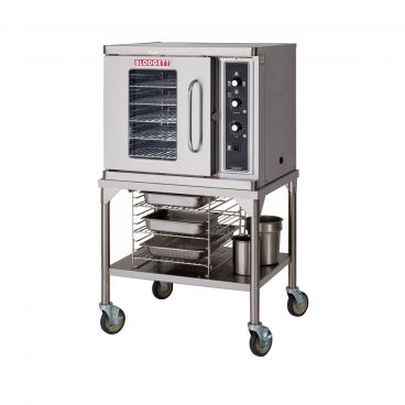 Blodgett CTB DBL_220-240/60/1 Premium Series Double Deck Half Size Electric Convection Oven with Left-Hinged Doors, 220-240/60/1