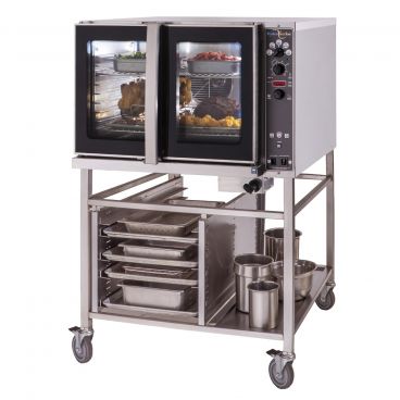 Blodgett HV-100E ADDL_208/60/3 HydroVection Single Deck Full Size Electric Convection Oven - 208V, 15kW