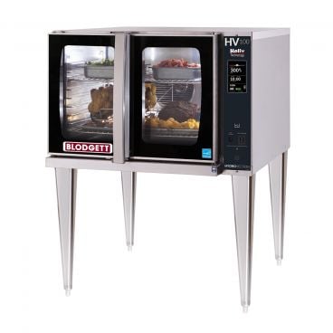 Blodgett HVH-100E SGL_208/60/3 Single Deck Full Size Electric Hydrovection Oven with Helix Technology - 208V, 15 kW