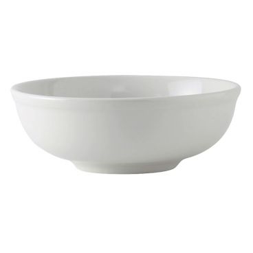 Tuxton BPB-3503 DuraTux 35 oz 7 5/8" Diameter Porcelain White China Menudo / Pasta / Salad Bowl