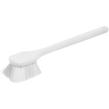 Winco BRN-20P 20" Plastic Scrubbing Brush with Nylon Bristles