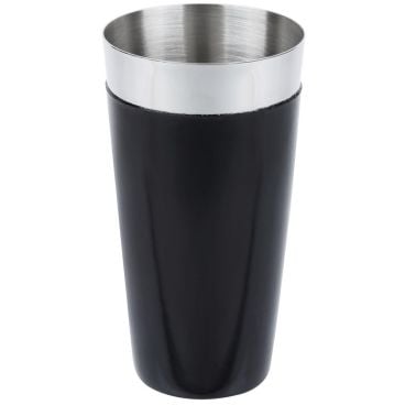 Winco BS-28P 28 oz. Stainless Steel Bar Shaker with Plastic Coating