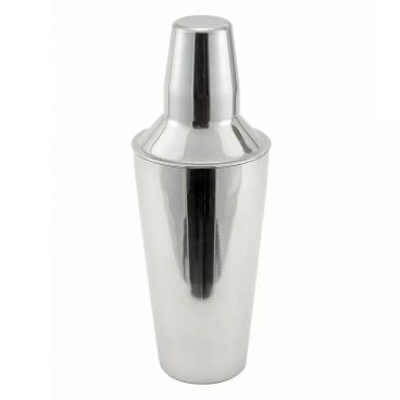 Winco BS-3P 28 oz. Stainless Steel Cocktail / Bar Shaker