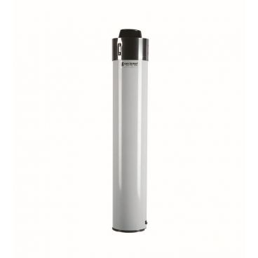 San Jamar C3000EWH 16" White Elevator Style 1.75 - 4.5 oz. Portion Cup Dispenser