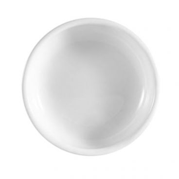 CAC China KRW-S5 7 Oz. Super White 5" Round Porcelain Sauce Bowl