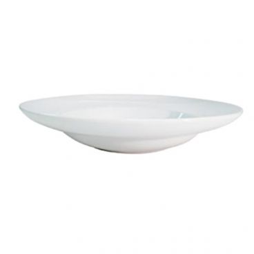 CAC China RCN-139 5 Oz. Super White Porcelain RCN Specialty Mediterranean Pasta Bowl