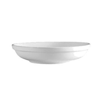 CAC China SAL-1 Clinton 9" Super White Round Porcelain Salad Bowl