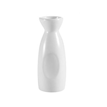 CAC China SHA-WP2 Sushia 10 Oz. Super White Porcelain Sake Pot