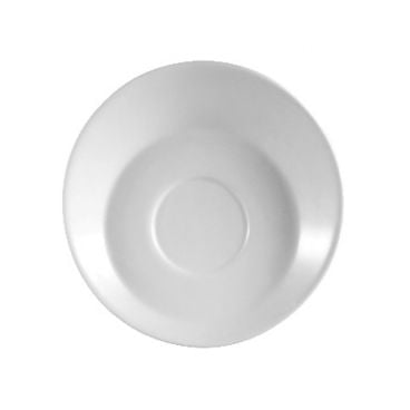 CAC China SHER-2 6" Porcelain Sheer Saucer/Bone White