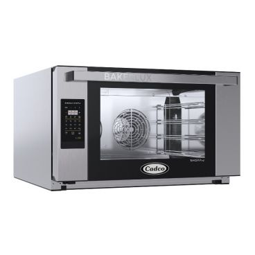 Cadco XAFT-04FS-LD 31-1/2" Bakerlux LED Full Size Heavy-Duty Digital Convection Oven w/ Glass Door, 208/240 Volts