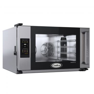 Cadco XAFT-04FS-TR 31-1/2" Bakerlux TOUCH Full Size Heavy-Duty Digital Convection Oven w/ Side Hinged Glass Door, 208/240 Volts