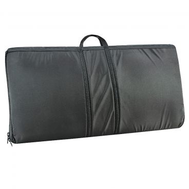 Cal-Mil 22162-42 Black 42" Wide Canvas Padded Single-Face Sneezeguard Carrying Bag