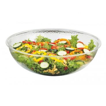 Cal-Mil 401-15-34 15" Clear Acrylic Pebble Salad Bowl