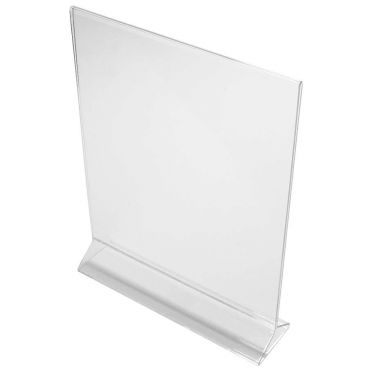 Cal-Mil 583 Classic Upright Tabletop Acrylic Card Holder - 8.5" x 11"