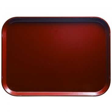 Cambro 1418501 Real Rust 14 Inch x 18 Inch Rectangular Fiberglass Camtray Cafeteria Serving Tray