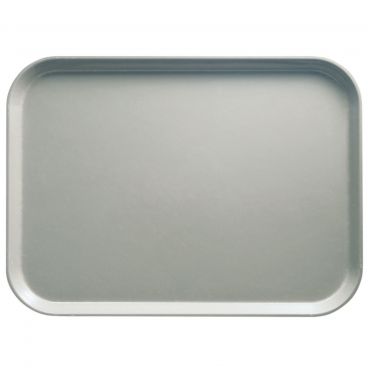 Cambro 2025199 Taupe 20 3/4 Inch x 25 9/16 Inch Rectangular Low Profile Rim Fiberglass Camtray Cafeteria Serving Tray
