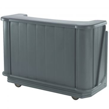 Cambro BAR650CP191 Granite Gray Cambar 67.5 Inch Standard Style Basic Portable Bar with Cold Plate