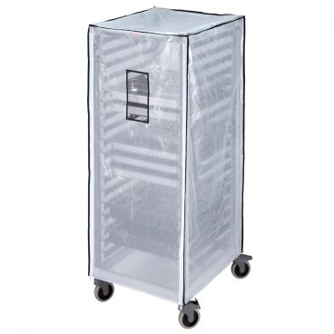 Cambro GBCTUGNPR21CLR Clear Vinyl Full-Size GN 2/1 Food Pan Trolley Pan Rack Cover