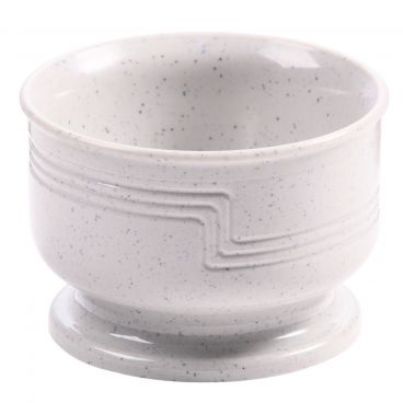 Cambro MDSB5480 Speckled Gray Shoreline 5 Ounce Polypropylene Insulated Small Bowl