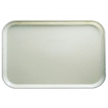 Cambro 1015101 Antique Parchment 10 1/8 Inch x 15 Inch Rectangular Fiberglass Camtray Tray Insert For 1520 Camtray