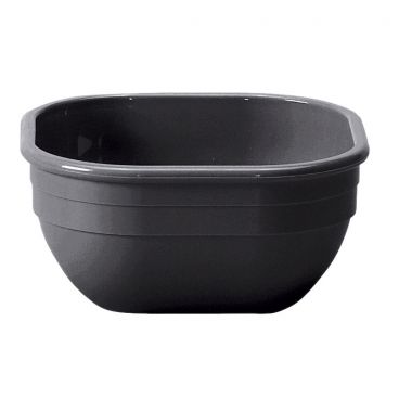 Cambro 10CW110 Black Camwear 9.4 Oz Small Square Polycarbonate Bowl