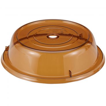 Cambro 1101CW153 Amber 11 Inch Polycarbonate Camwear Camcover Plate Cover
