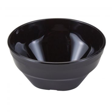 Cambro 150CW110 Black 16.7 Oz Large Round Camwear Bowl with Square Bottom