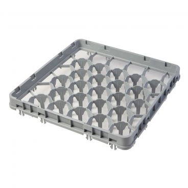 Cambro 30GE1151 Soft Gray 30 Compartment Full Size Full Drop Extender for Camracks