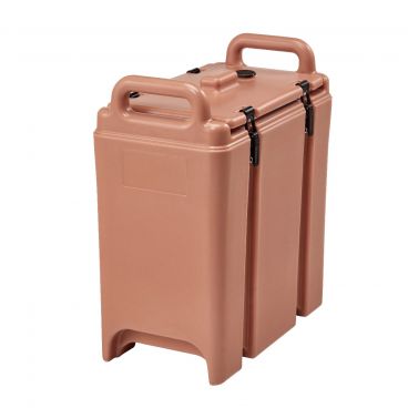 Cambro 350LCD157 Coffee Beige 3.375 Gallon Camtainer Insulated Soup Carrier