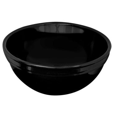 Cambro 50CW110 Camwear Black Plastic 15.3 oz. Nappie Bowl