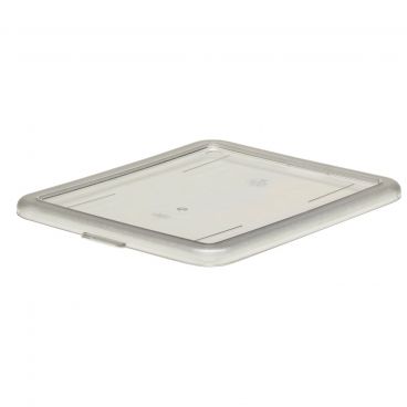 Cambro 911CWC135 Clear 9 Inch x 11 Inch Rectangular Polycarbonate Lid For 9113CW And 9114CW Camwear Separator Compartment Trays