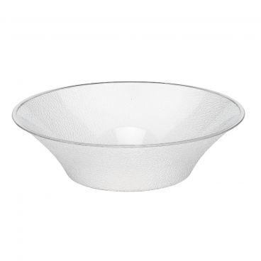 Cambro BSB18176 Camwear 12.5 Quart 18" Polycarbonate Pebbled Bell Shaped Bowl