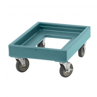 Cambro CD100401 19-5/8" Slate Blue Camdolly For Cambro Camcarriers And Camtainers With 5" Casters