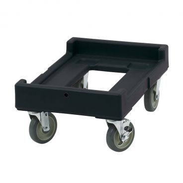 Cambro CD160110 300 lb Black Camdolly For Camcarriers With 5" Casters