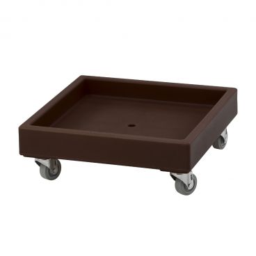 Cambro CD2020131 Dark Brown Camdolly Dish and Glass Rack Dolly without Handle