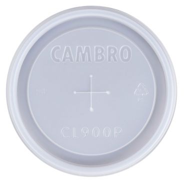 Cambro CL900P190 Translucent CamLid Disposable Lids for Cambro 900P and 900P2