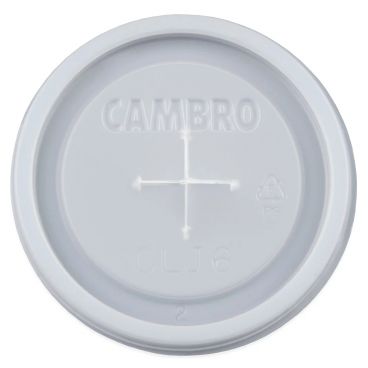 Cambro CLJ6190 Translucent Disposable Lid for Dinex Insulated 6 Oz Cup