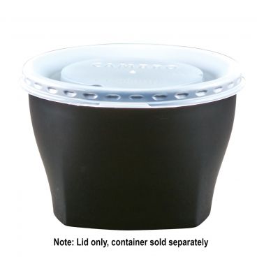 Cambro CLSM8B5190 Translucent Shoreline Disposable Lids for MDSB5 and MDSM8