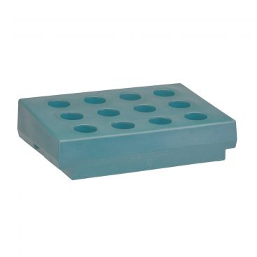 Cambro CR12401 Slate Blue Plastic Cutlery Rack for Tray and Dish Cart
