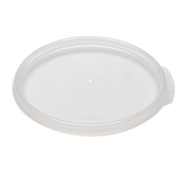 Cambro RFS12SCPP190 Clear Camwear Round Seal Cover for 12, 18, 22 Qt Containers