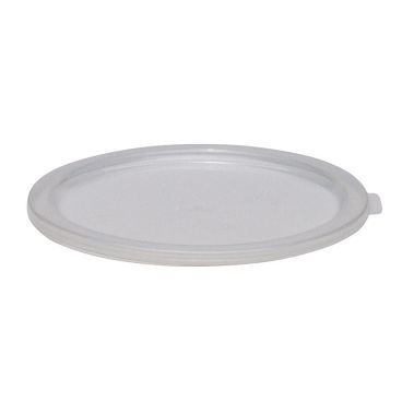 Cambro RFSC6148 White Polyethylene Round Lid for 6 and 8 Qt Food Storage Containers