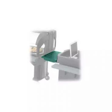 Cambro VCSCNL519 Kentucky Green Straight Connector for Versa Carts to Low Height Food Bars / Work Tables