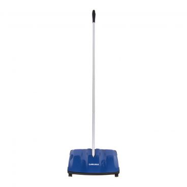 Carlisle 3640014 Blue Duo-Sweeper 12" Multi Surface Floor Sweeper