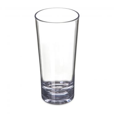 Carlisle 561407 Clear SAN Plastic Alibi 14 oz. Beverage Glass