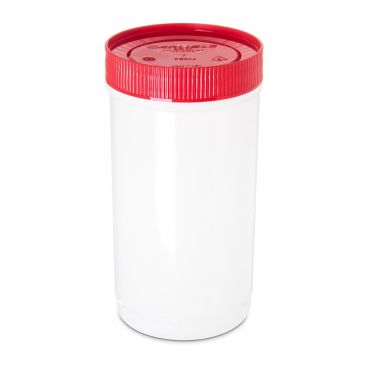 Carlisle PS602N05 Red Stor 'N Pour 32 oz. Quart Backup Cocktail Container